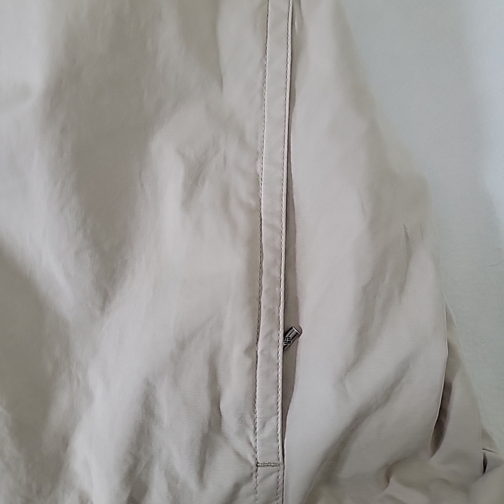 Columbia Men's Beige W/ Zipper Pockets Zip Jacket XL - Picture 10 of 15